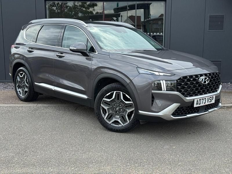 Magnetic grey Used 2023 Hyundai Santa Fe Ultimate SUV | £36,995 (A bit pricey) - Image 1/4