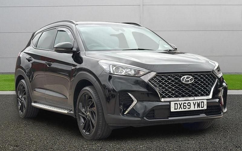 Used Hyundai Tucson N Line 177 HP (130 kW) 2019 Black SUV