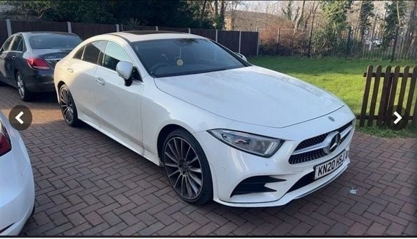 White Used 2020 Mercedes CLS400 AMG Line Premium Plus Coupe | £32,995 (Fair price) - Image 1/1
