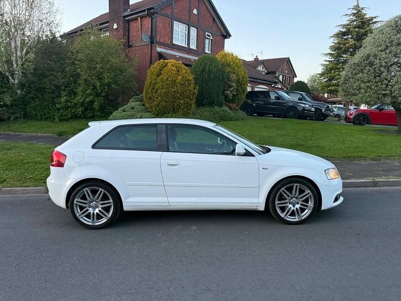 Used Audi A3 S-Line 2009 White Hatchback
