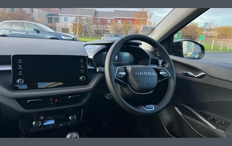 New Skoda Fabia SE 94 HP (69 kW) 2025 Black Hatchback