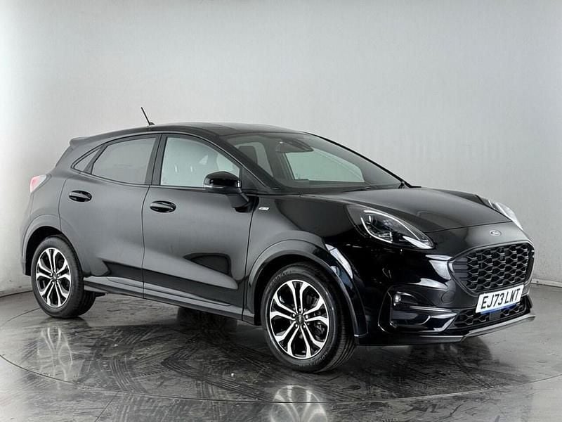 Black Used 2024 Ford Puma ST-Line Hatchback | £18,300 (Good price) - Image 1/3