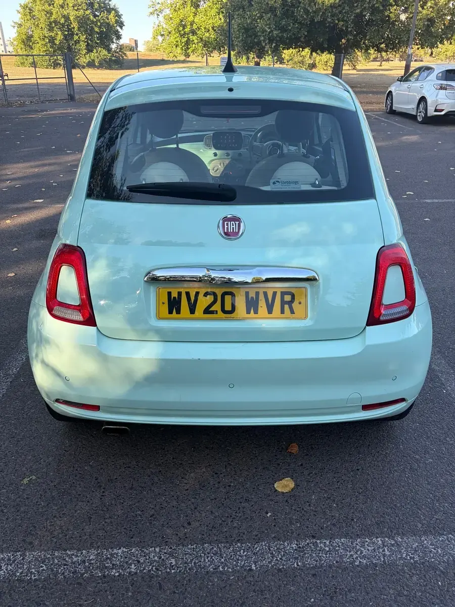 Used Fiat 500 Lounge 69 HP (50 kW) 2020 Green Hatchback