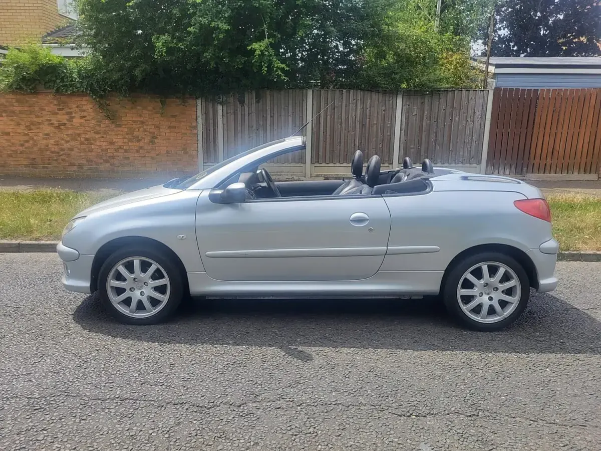 Used Peugeot 206 Allure 2006 Silver Cabriolet
