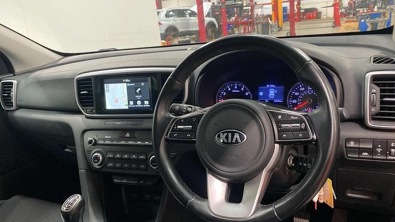 Used Kia Sportage 130 HP (95 kW) 2019 Grey SUV