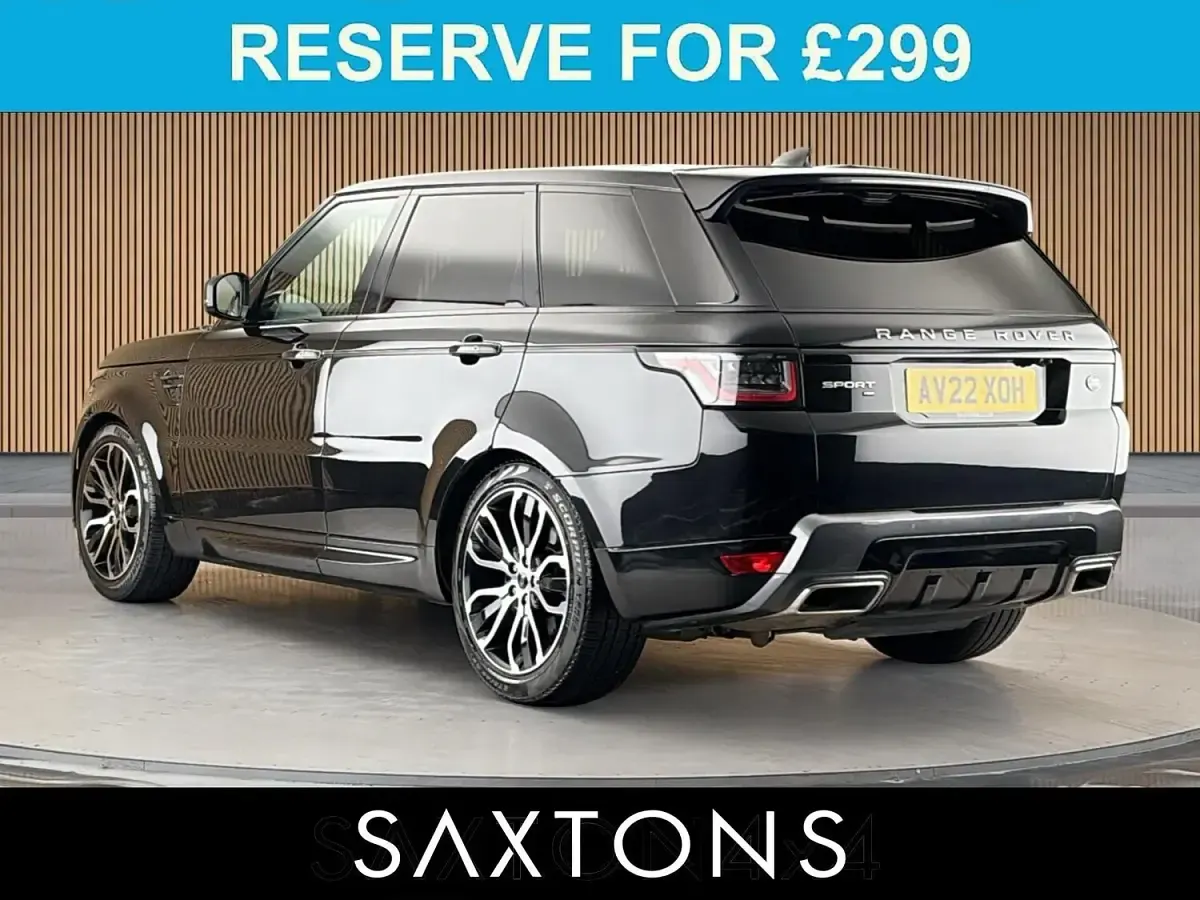 Used Land Rover Range Rover Sport HSE 300 HP (220 kW) 2022 Black SUV