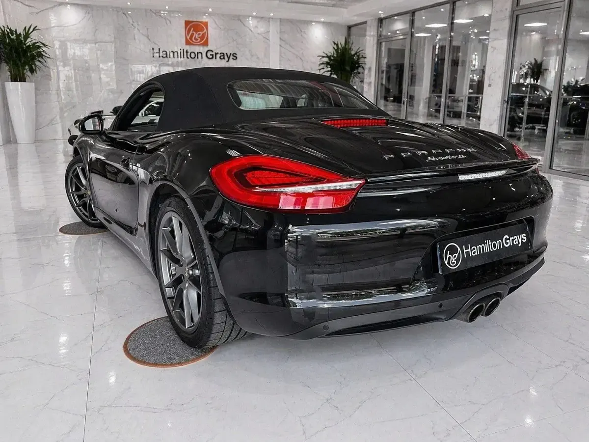 Second-hand Porsche Boxster 315 CP (231 kW) 2013 Negru Cabrio
