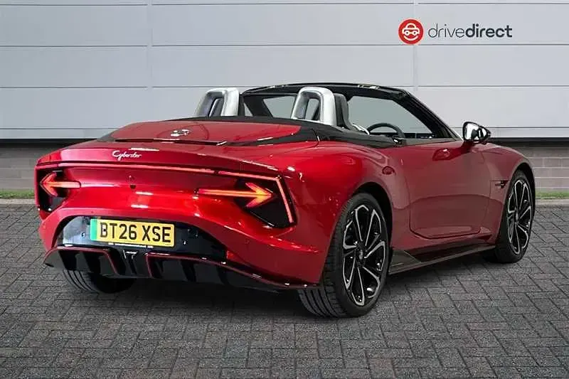 New MG Cyberster 375 kW (510 HP) 2026 Red Cabriolet