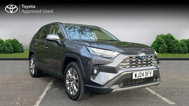 Decuma grey Used 2024 Toyota RAV4 Hybrid SUV | £32,540 (Fair price) - Image 1/4