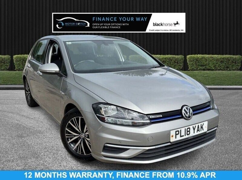 Silver Used 2018 VW Golf VII SE Hatchback | £8,695 (Fair price) - Image 1/4