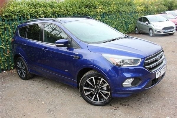 Blue Used 2017 Ford Kuga ST-Line SUV | £12,250 (Fair price) - Image 1/1