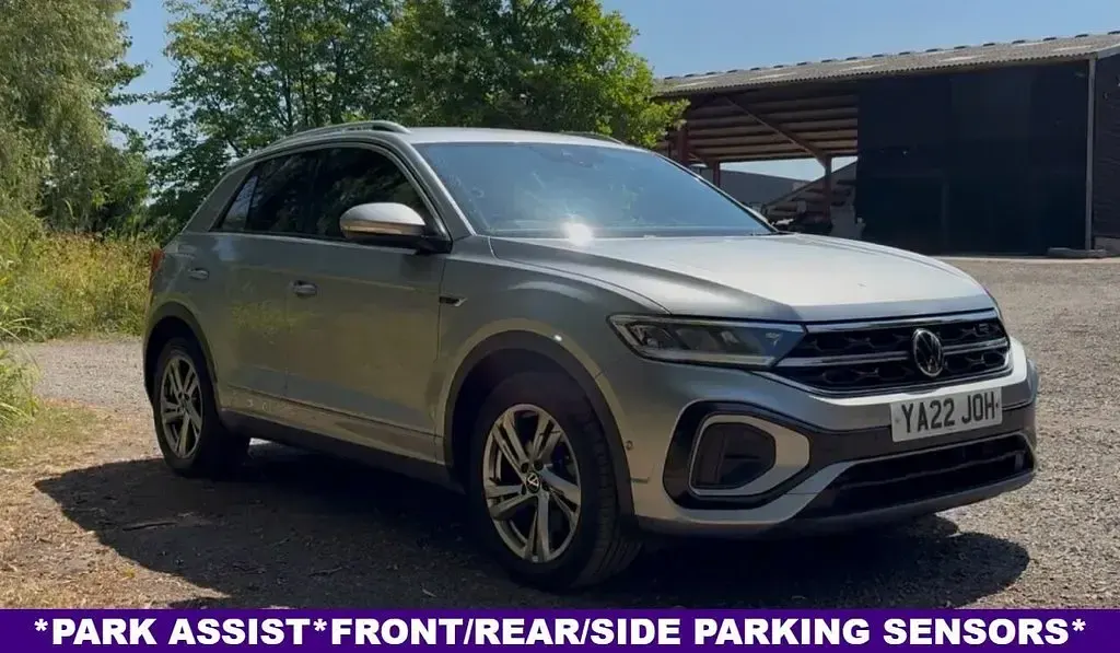 Used VW T-Roc R-line 147 HP (108 kW) 2022 Silver SUV