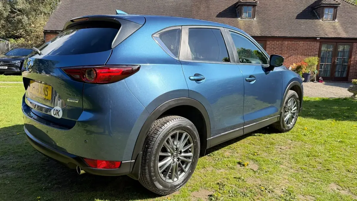 Used Mazda CX-5 150 HP (110 kW) 2018 Blue SUV