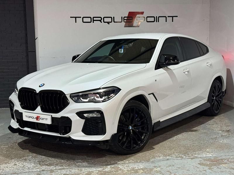 White Used 2020 BMW X6 M Sport SUV | £42,450 - Image 1/4