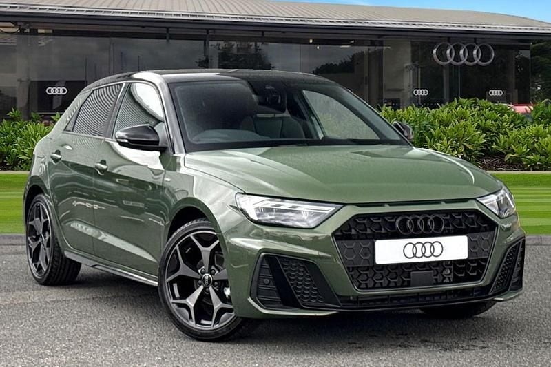 Green New 2025 Audi A1 Sportback Black Edition Hatchback | £26,765 (Good price) - Image 1/4