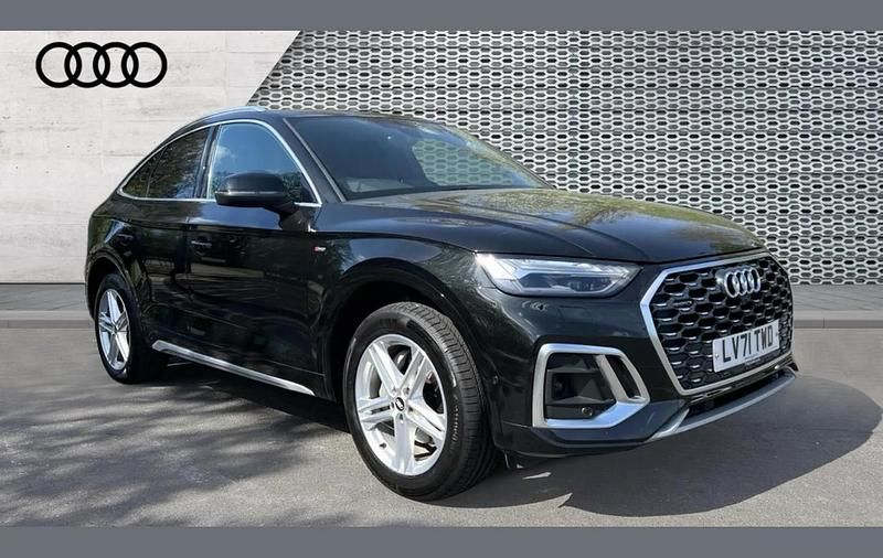 Used Audi Q5 Sportback S-Line 200 HP (147 kW) 2021 Black SUV