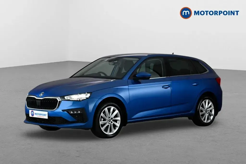 Used Skoda Scala SE L 116 HP (85 kW) 2025 Blue Hatchback