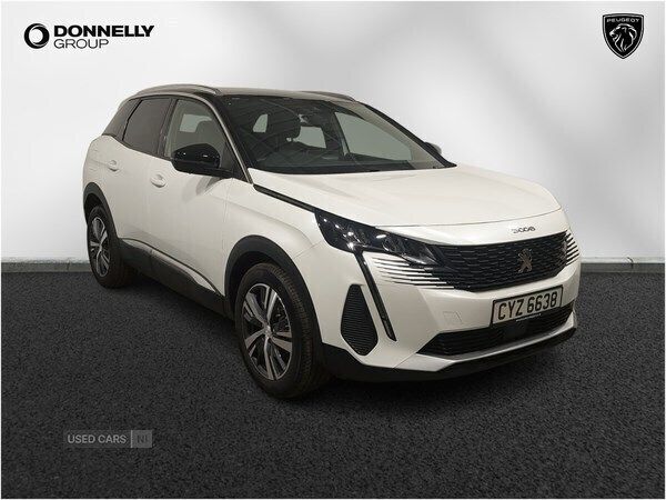 White Used 2024 Peugeot 3008 Allure Hatchback | £23,885 (Fair price) - Image 1/4