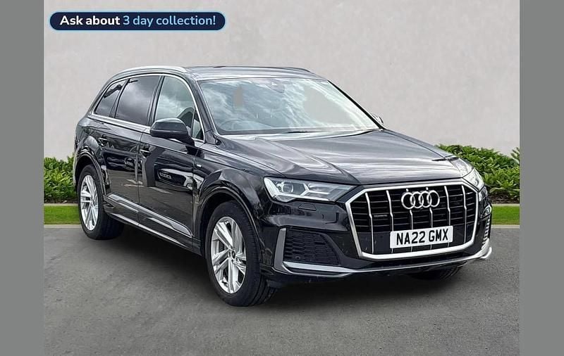 Used Audi Q7 S-Line 286 HP (210 kW) 2022 Black SUV