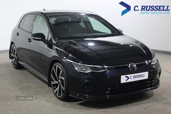 Used VW Golf VII R-line 130 HP (95 kW) 2021 Black Hatchback