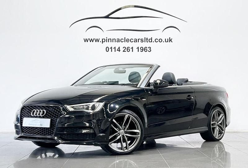 Black Used 2015 Audi A3 Cabriolet Sport Cabriolet | £12,950 (Fair price) - Image 1/4