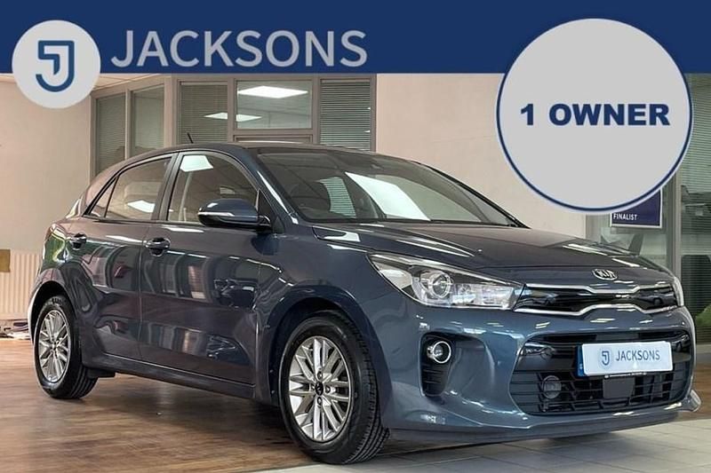 Blue Used 2017 Kia Rio 2 Hatchback | £8,150 (Fair price) - Image 1/1