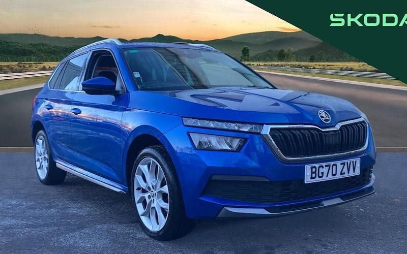 Race blue metallic Used 2020 Skoda 110 R SE L Hatchback | £12,628 (Good price) - Image 1/4