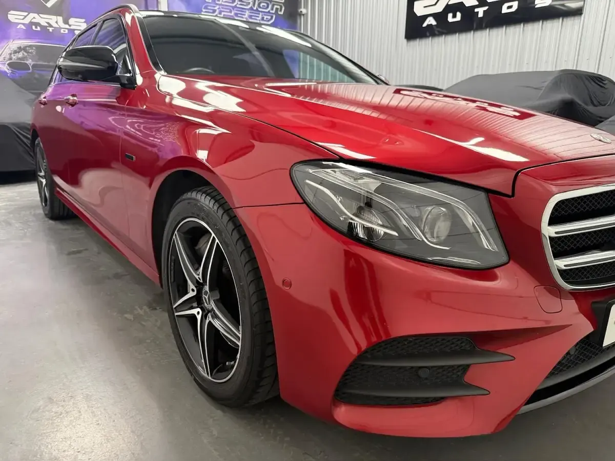 Used Mercedes E300 AMG Line Premium Plus 302 HP (222 kW) 2019 Red Estate