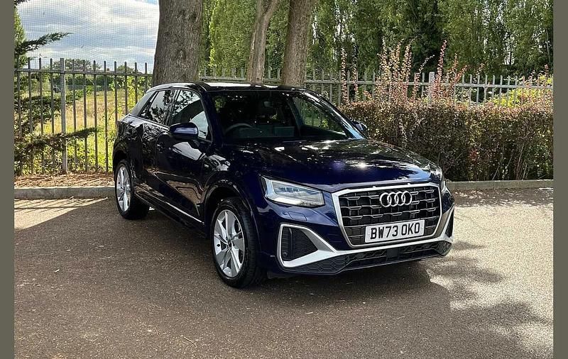 Blue Used 2024 Audi Q2 S-Line SUV | £25,251 (Fair price) - Image 1/4