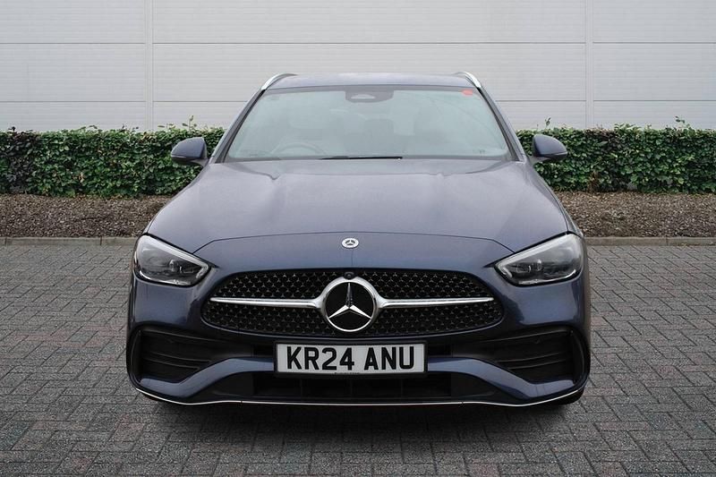 Used Mercedes C300 AMG Line Premium 2024 Blue Estate