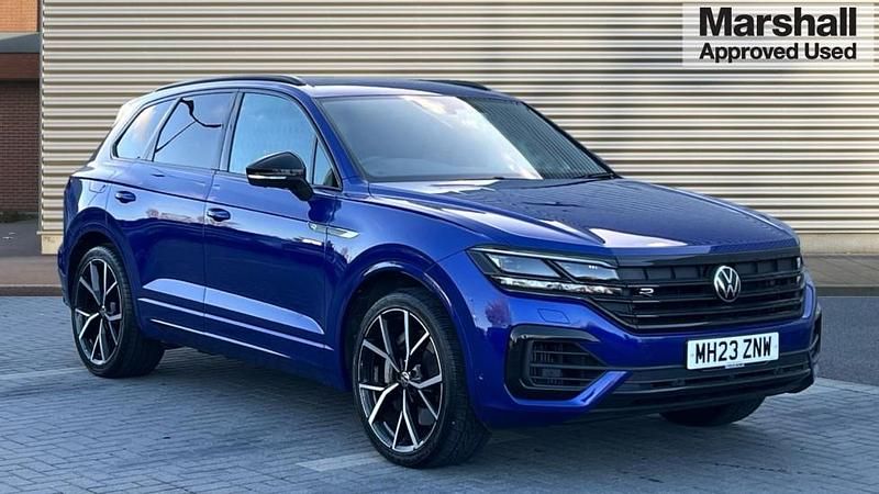 Blue Used 2023 VW Touareg R SUV | £52,400 (Good price) - Image 1/4
