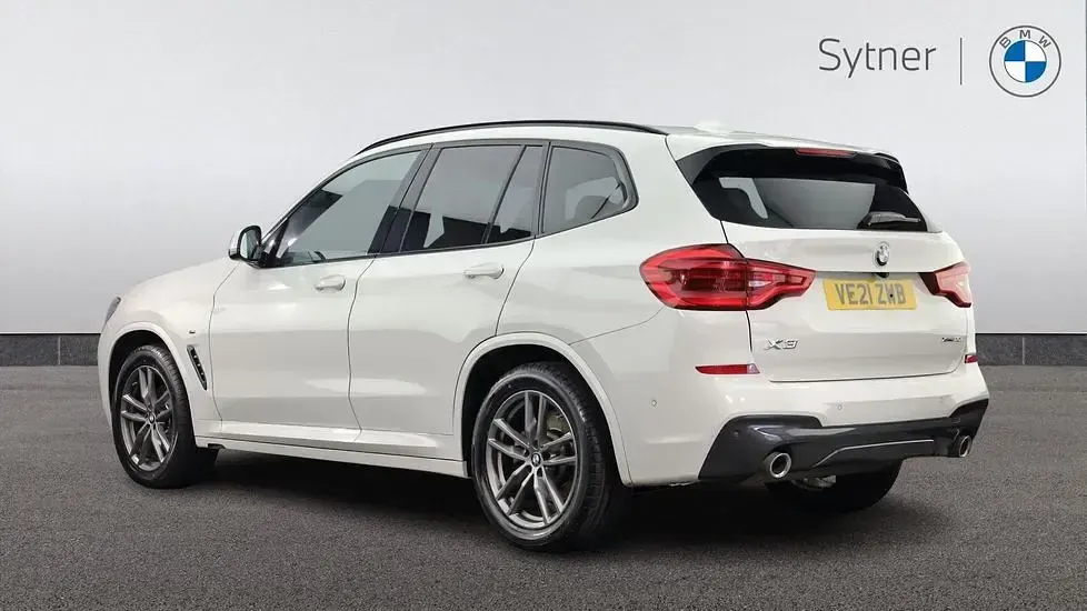 Used BMW X3 M Sport 181 HP (133 kW) 2021 White SUV