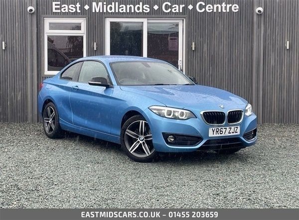 Blue Used 2017 BMW 218 Sport Line Coupe | £10,495 (Fair price) - Image 1/1