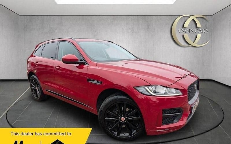 Used Jaguar F-Pace R-Sport 180 HP (132 kW) 2019 Red SUV