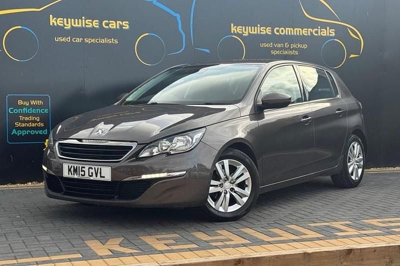 Grey Used 2015 Peugeot 308 Active Hatchback | £4,490 (Good price) - Image 1/1