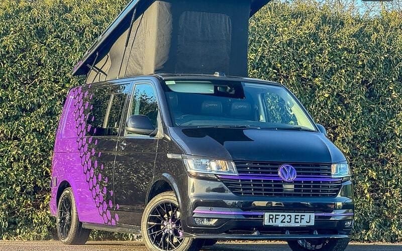 Used VW Transporter Highline 110 HP (80 kW) 2023 Black Van