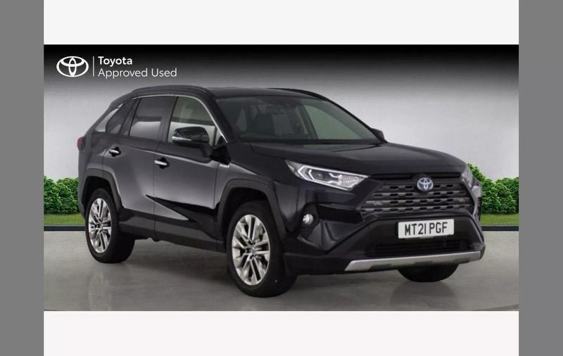 Black Used 2021 Toyota RAV4 Hybrid SUV | £27,895 (Fair price) - Image 1/4