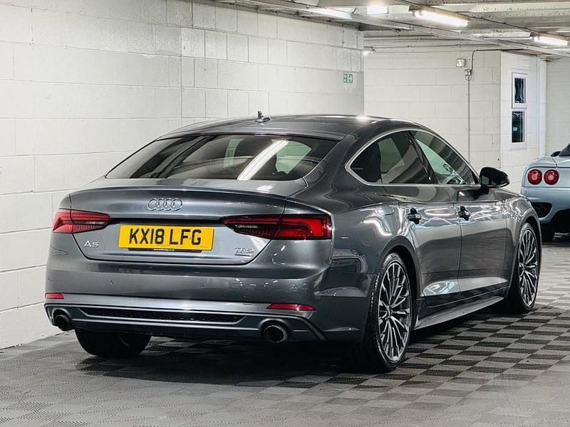 Used Audi A5 S-Line 2018 Grey Hatchback