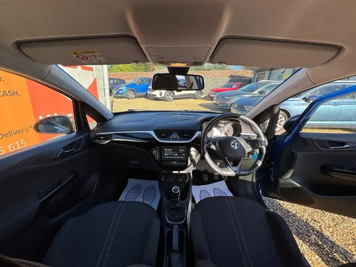 Used Vauxhall Corsa SRi 90 HP (66 kW) 2019 Blue Hatchback