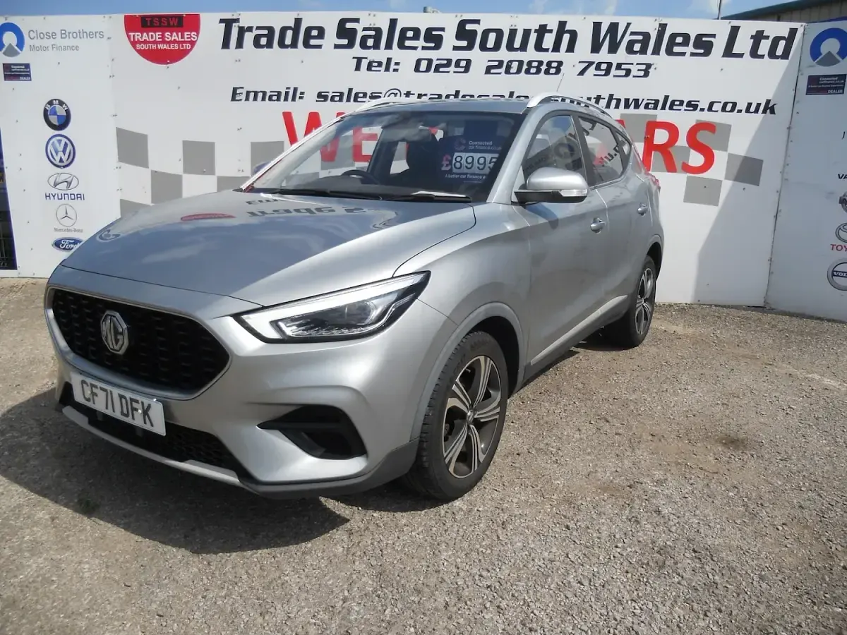 Used MG ZS Excite 106 HP (77 kW) 2021 Silver SUV