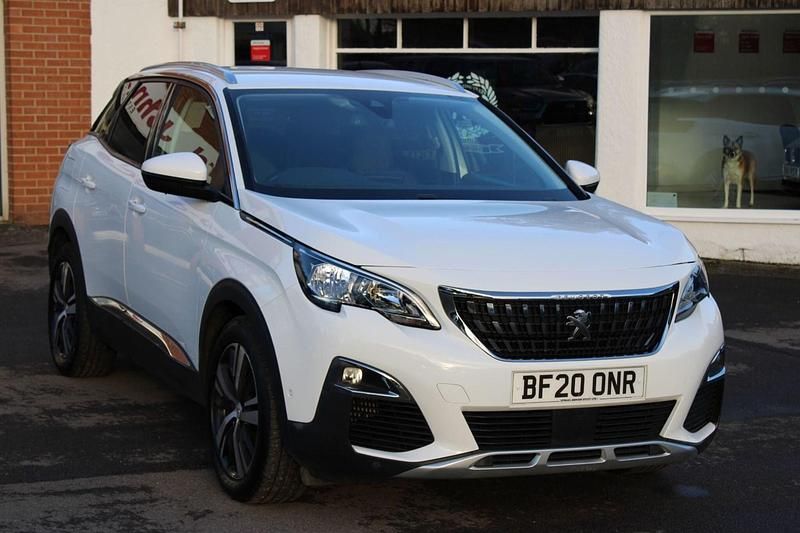 White Used 2020 Peugeot 3008 Allure Hatchback | £11,500 (Fair price) - Image 1/3