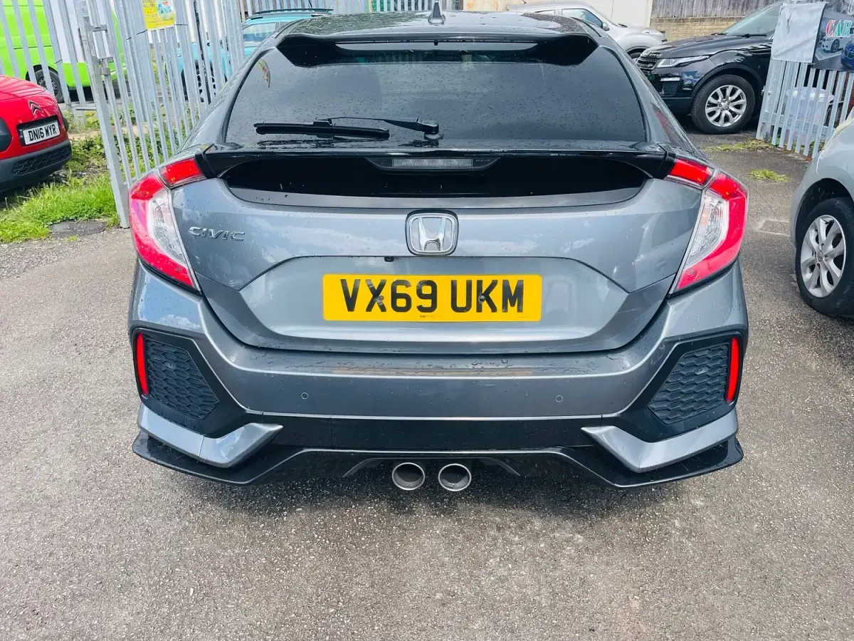 Used Honda Civic Sport 2019 Grey Hatchback