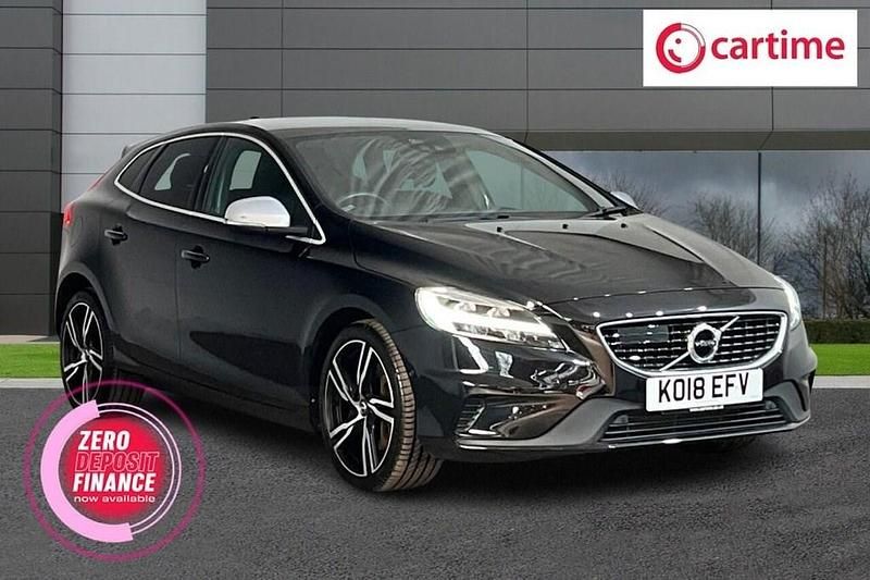 Black Used 2018 Volvo V40 R-Design Estate | £16,932 (Expensive) - Image 1/3