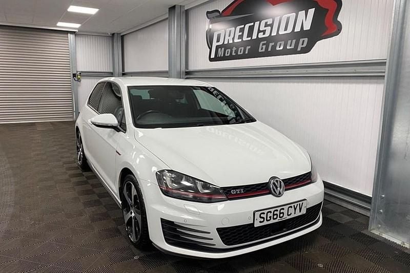 White Used 2016 VW Golf VII GTI Hatchback | £10,495 (Good price) - Image 1/1