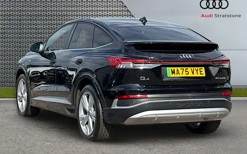 Used Audi Q4 Sportback e-tron S-Line 150 kW (204 HP) 2026 Black SUV