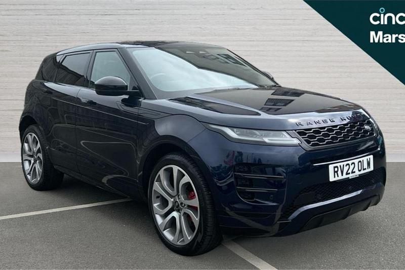 Blue Used 2022 Land Rover Range Rover evoque Autobiography SUV | £30,861 (Fair price) - Image 1/4