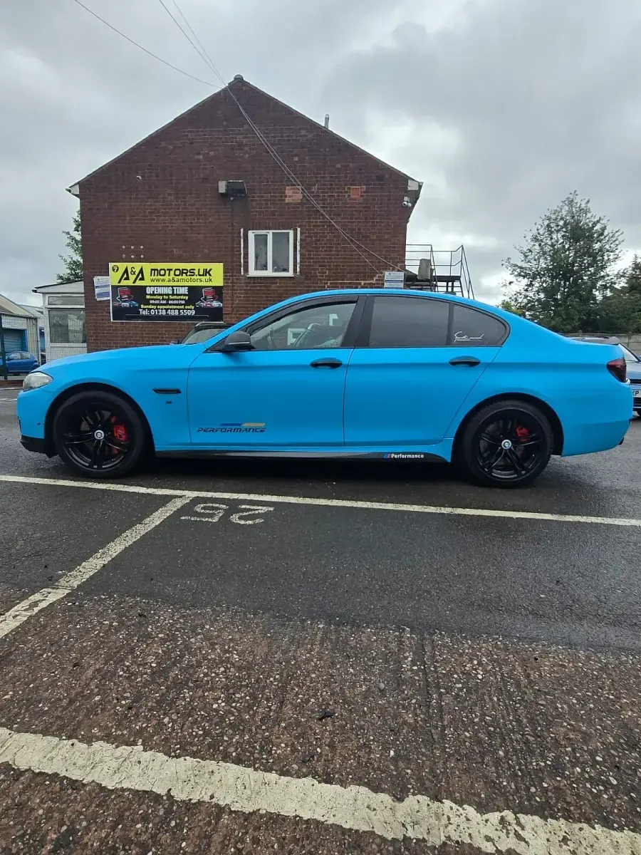 Used BMW 530 Luxury Line 2015 Blue Sedan