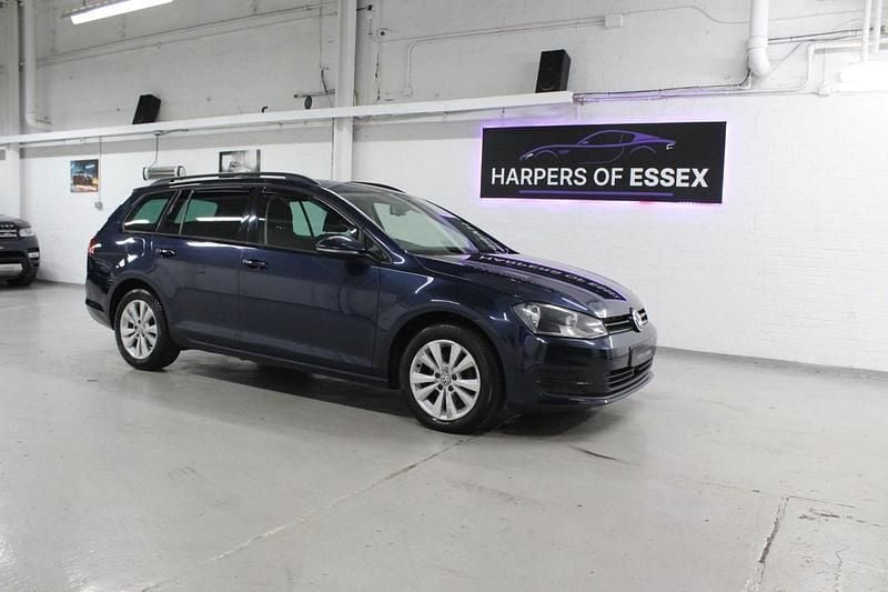 Blue Used 2014 VW Golf VII SE Estate | £6,295 (Good price) - Image 1/4