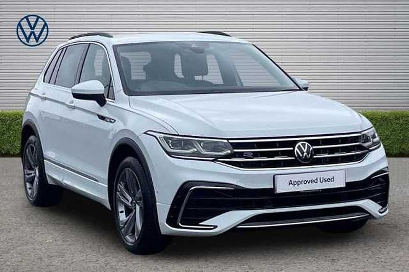 Used VW Tiguan R-line Edition 150 HP (110 kW) 2023 White SUV