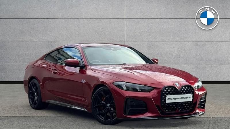 Red Used 2025 BMW 420 M Sport Coupe | £42,695 (Fair price) - Image 1/4
